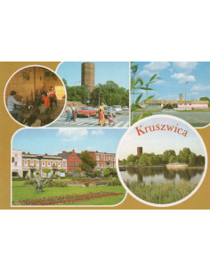 Pocztówka Kruszwica miasto