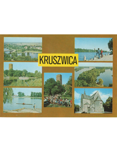 Pocztówka Kruszwica miasto