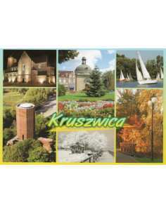 Pocztówka Kruszwica miasto