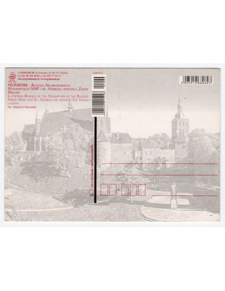 Pocztówka Frombork miasto