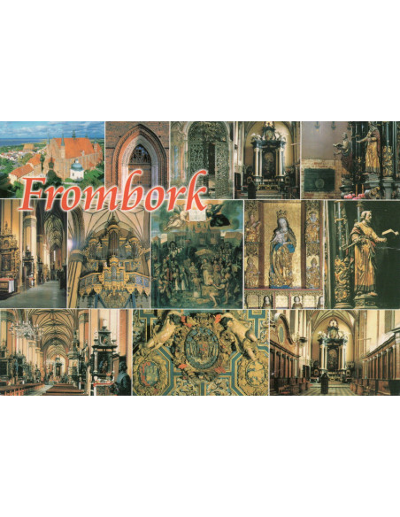 Pocztówka Frombork katedra