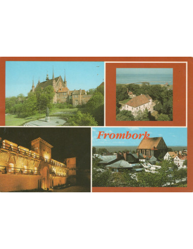 Pocztówka Frombork katedra