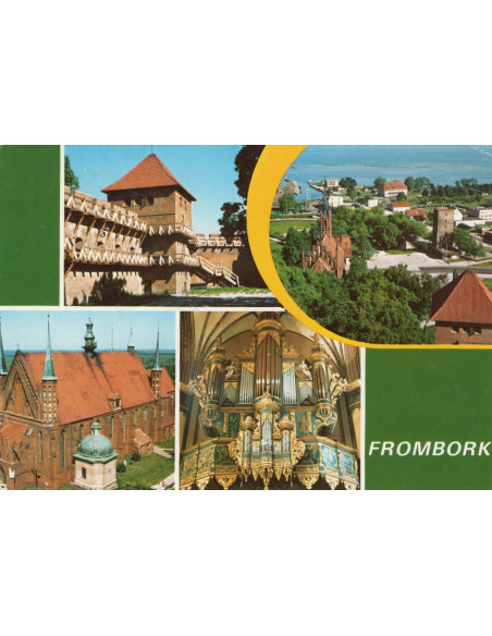 Pocztówka Frombork katedra