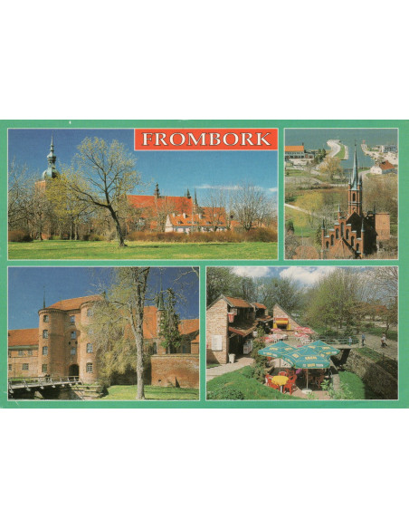 Pocztówka Frombork miasto