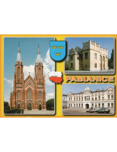 Pocztówka Pabianice miasto