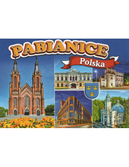 Pocztówka Pabianice miasto
