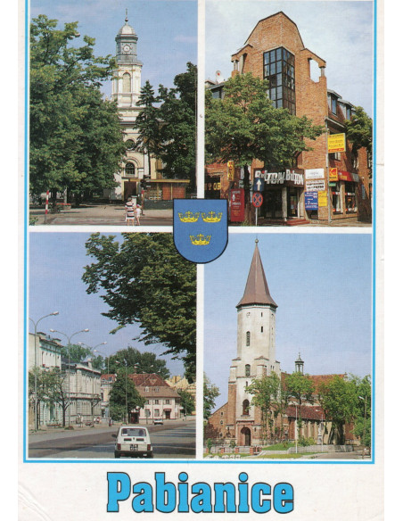 Pocztówka Pabianice miasto