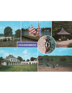 Pocztówka Krasnobród zalew