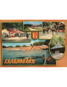 Pocztówka Krasnobród zalew