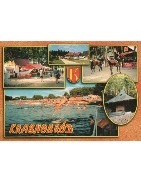 Pocztówka Krasnobród zalew