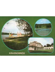 Pocztówka Krasnobród zalew