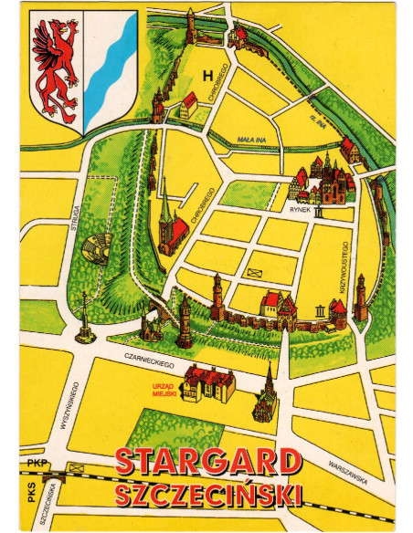 Pocztówka Stargard Szczeciński