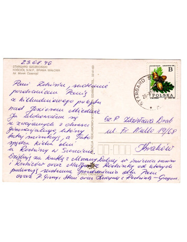 Pocztówka Stargard Szczeciński