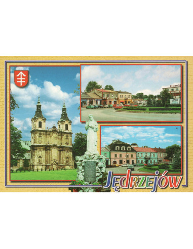 Pocztówka Jędrzejów miasto