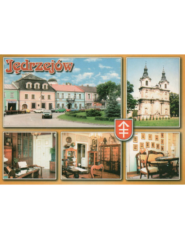 Pocztówka Jędrzejów miasto