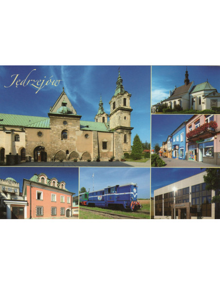 Pocztówka Jędrzejów miasto