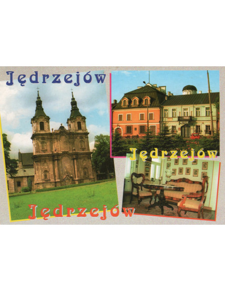 Pocztówka Jędrzejów miasto