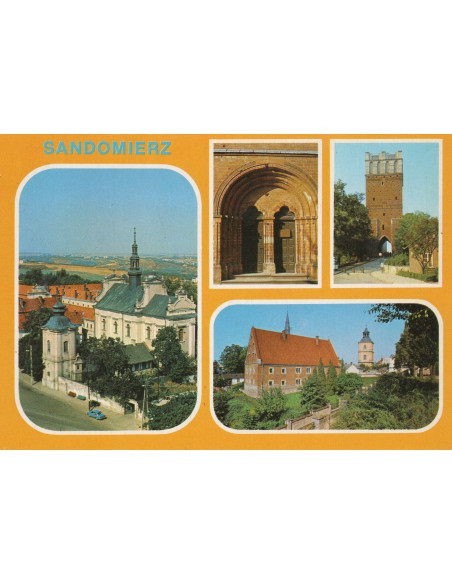 Pocztówka Sandomierz miasto