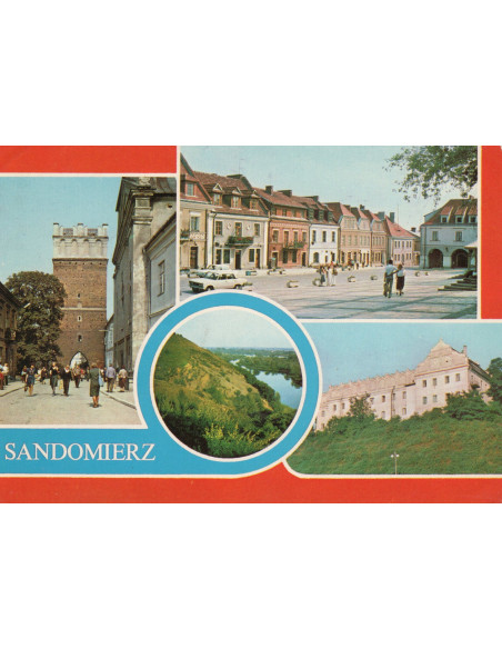 Pocztówka Sandomierz miasto