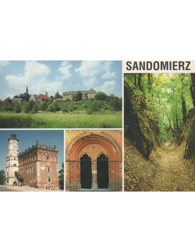 Pocztówka Sandomierz miasto