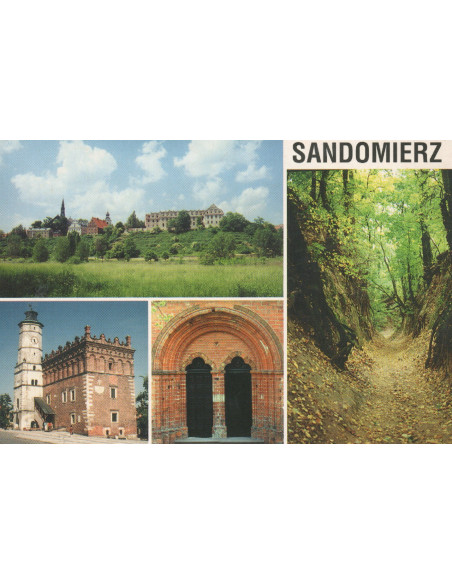 Pocztówka Sandomierz miasto