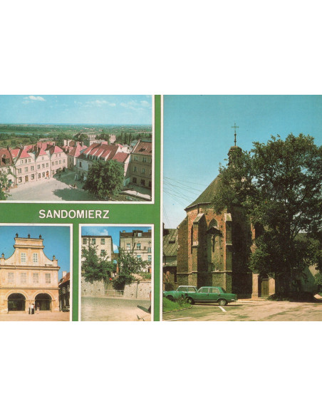 Pocztówka Sandomierz miasto