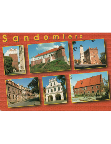 Pocztówka Sandomierz miasto