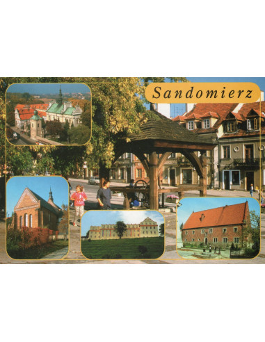 Pocztówka Sandomierz miasto