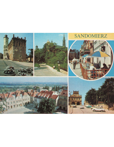 Pocztówka Sandomierz miasto