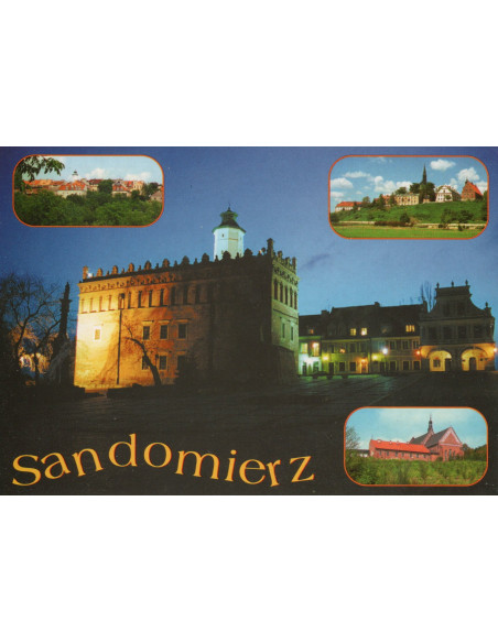 Pocztówka Sandomierz miasto
