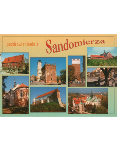 Pocztówka Sandomierz miasto