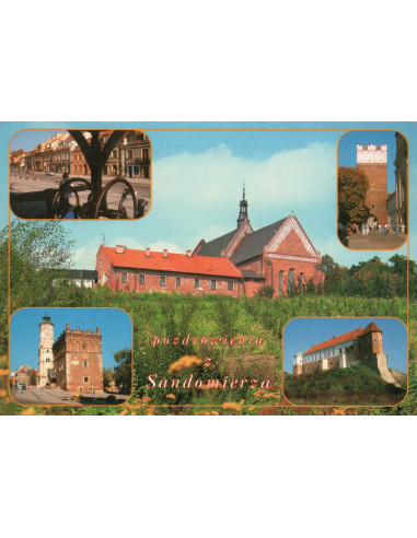 Pocztówka Sandomierz miasto
