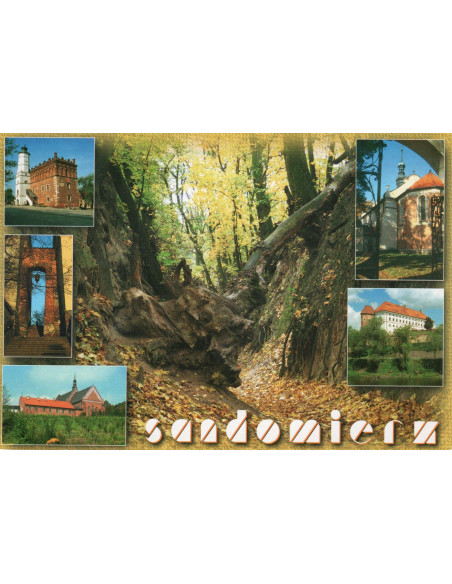 Pocztówka Sandomierz miasto