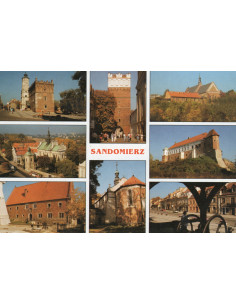 Pocztówka Sandomierz miasto
