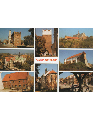 Pocztówka Sandomierz miasto