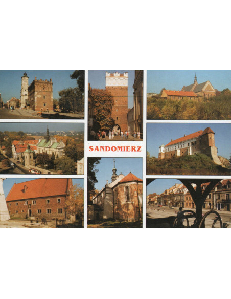 Pocztówka Sandomierz miasto
