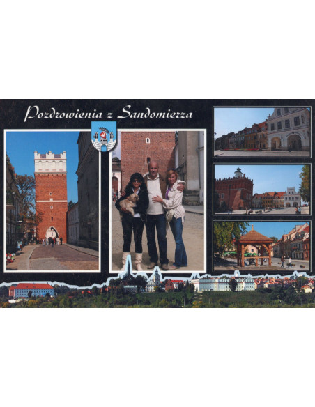 Pocztówka Sandomierz miasto