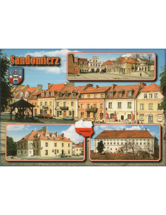 Pocztówka Sandomierz miasto