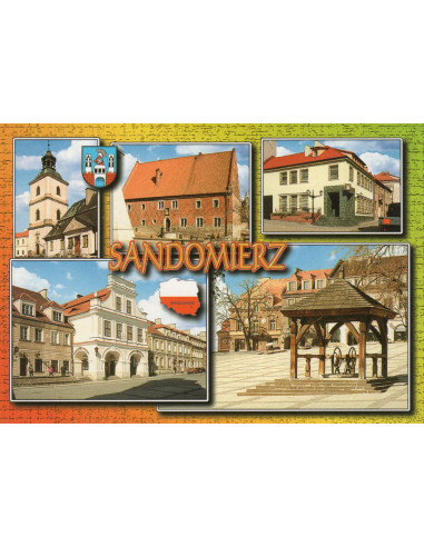 Pocztówka Sandomierz miasto