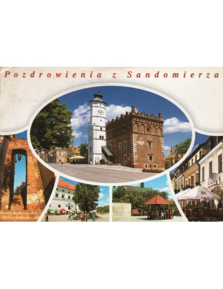 Pocztówka Sandomierz miasto