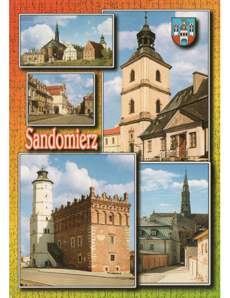 Pocztówka Sandomierz miasto