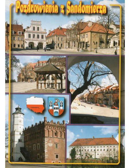 Pocztówka Sandomierz miasto