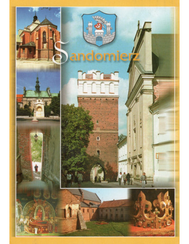 Pocztówka Sandomierz miasto