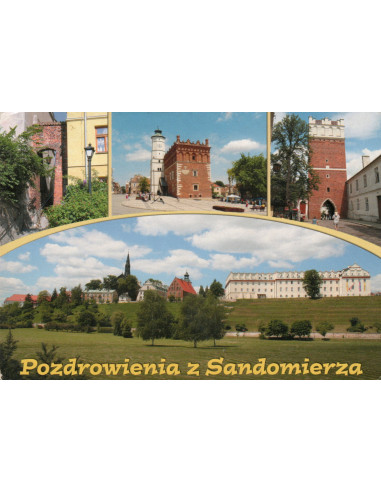 Pocztówka Sandomierz miasto