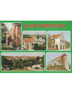 Pocztówka Sandomierz miasto