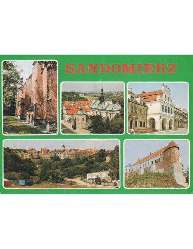 Pocztówka Sandomierz miasto