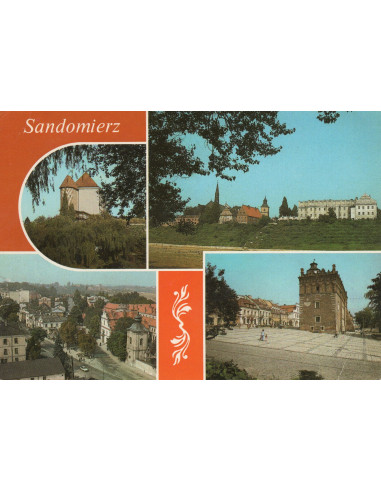 Pocztówka Sandomierz miasto