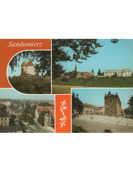 Pocztówka Sandomierz miasto