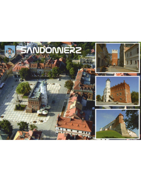 Pocztówka Sandomierz miasto