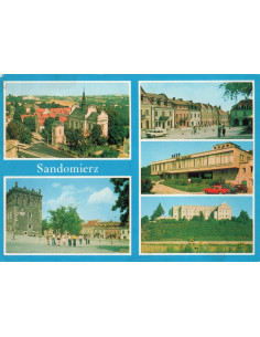 Pocztówka Sandomierz miasto